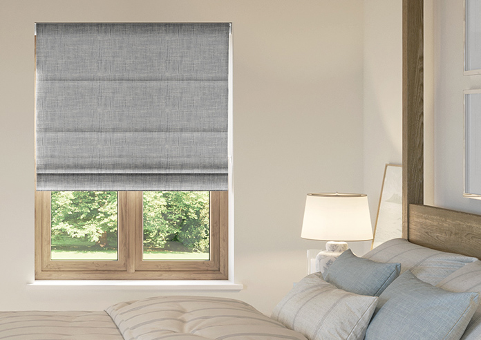 Kildare, Flint - Motorised Roman Blind - Image 3